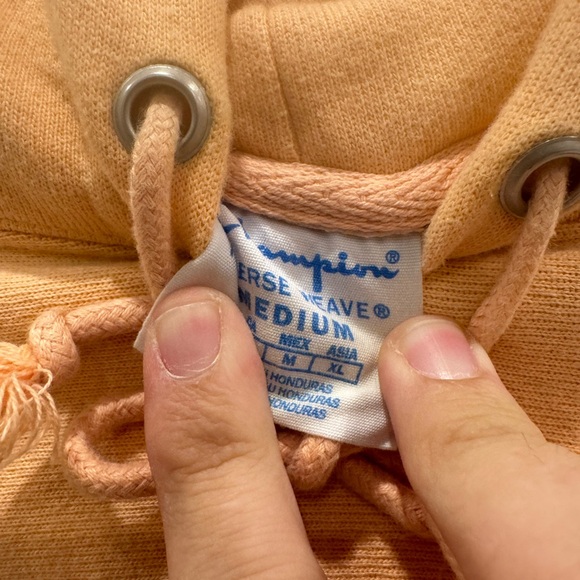 Peach Champion Hoodie - Picture 3 of 3